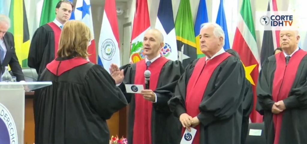 Diego Moreno asume como juez de la Corte IDH, un logro sin precedentes para Paraguay Diego Moreno asume como juez de la Corte IDH, un logro sin precedentes para Paraguay