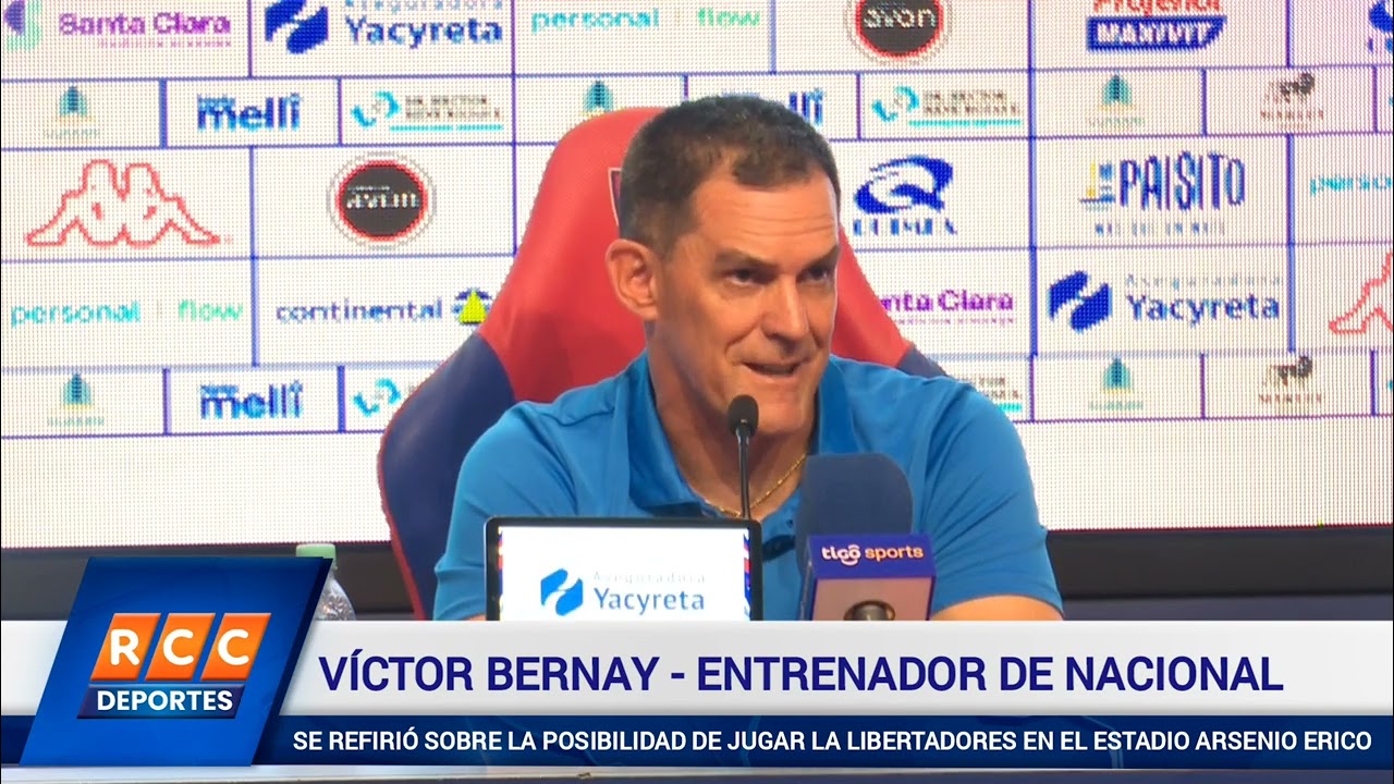 Video: Cerro Porteño (3) – (1) Nacional – Torneo Apertura 2025: Palabras del DT Victor Bernay