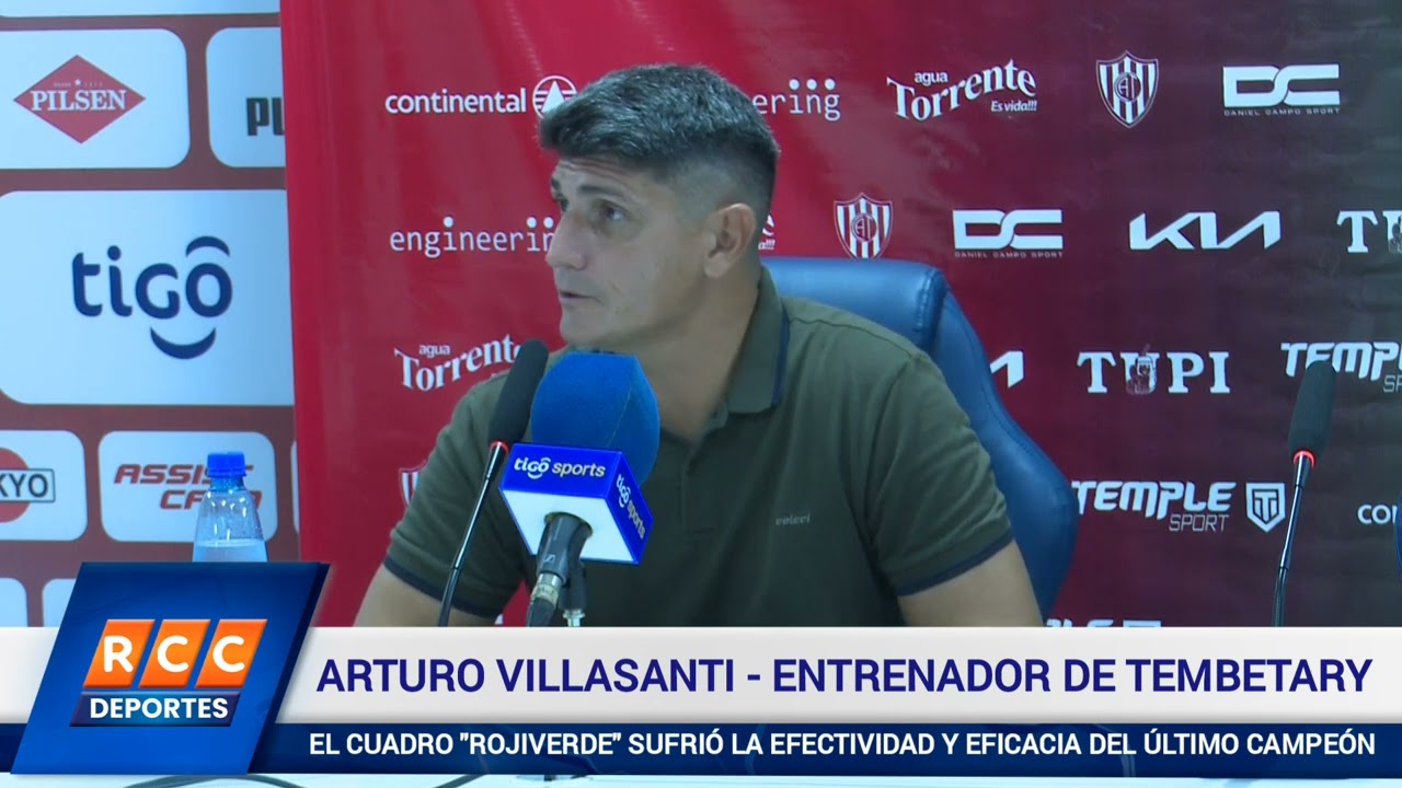 Video: Olimpia (3) vs. (0) Atlético Tembetary – Torneo Apertura 2025: Palabras del DT Arturo Villasanti