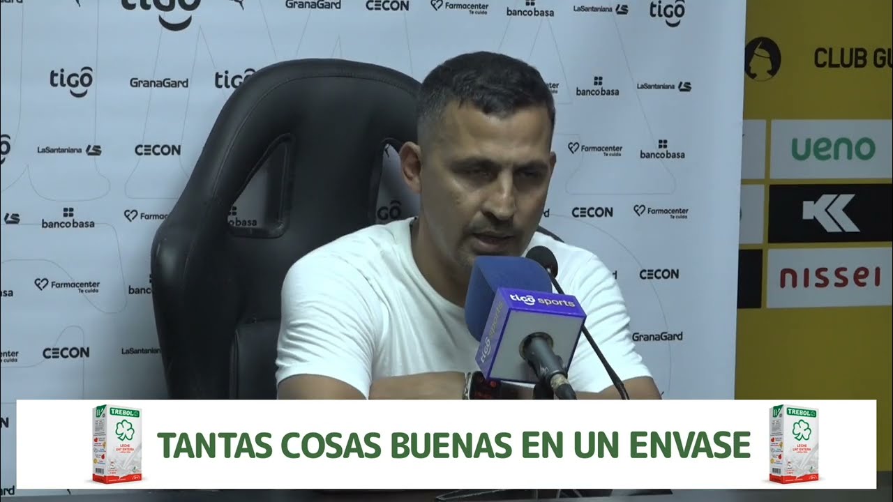 Video: Guaraní (0) vs. (1) Libertad: Palabras del DT Sergio Aquino