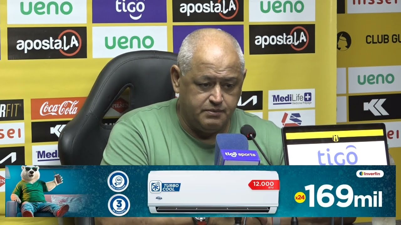 Video: Guarani (0) – (1) Libertad: Palabras del DT Francisco Arce