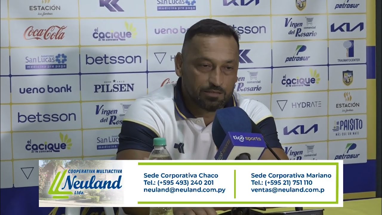 Video: Sportivo Luqueño (0) – (1) Olimpia: Palabras del A.T. Diosnel Burgos