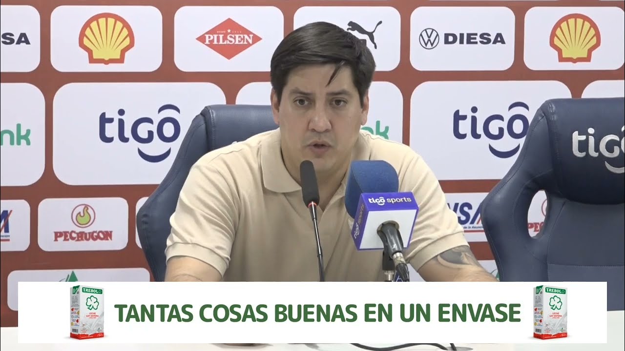 Video: Olimpia (4) vs. (2) Sportivo Trinidense: Palabras del entrenador José Arrúa