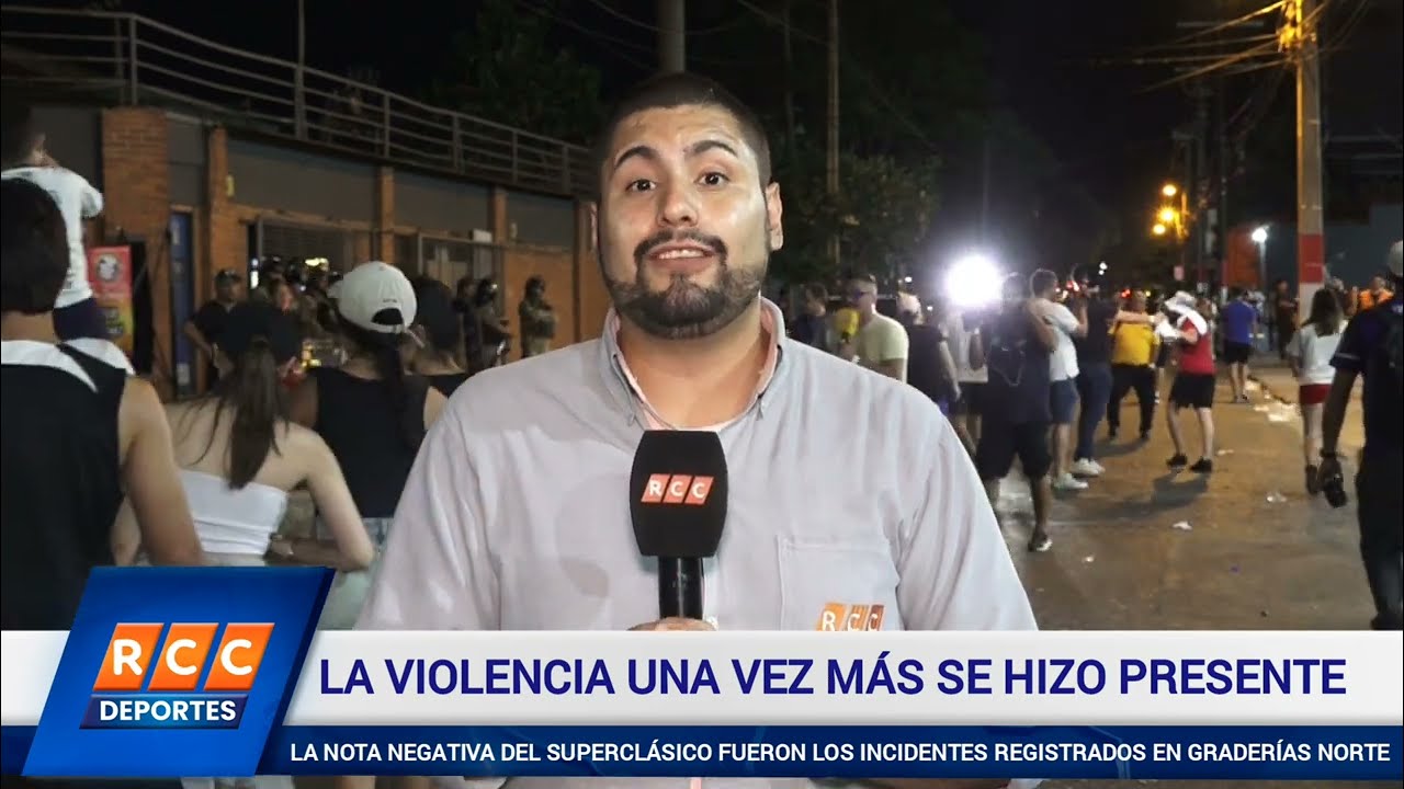 Video: Olimpia (2) vs. (1) Cerro Porteño: La violencia opacó el espectáculo en el Superclásico
