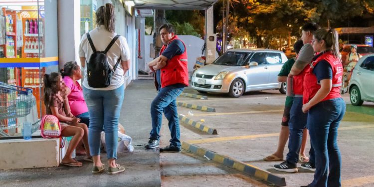 Operativo del MINNA protege a niños y adolescentes en situación de riesgo en Asunción