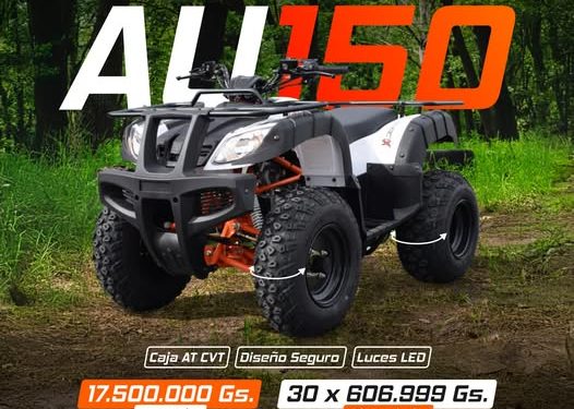 KAYO AU150: La cuatrimoto que redefine potencia y diseño en Paraguay