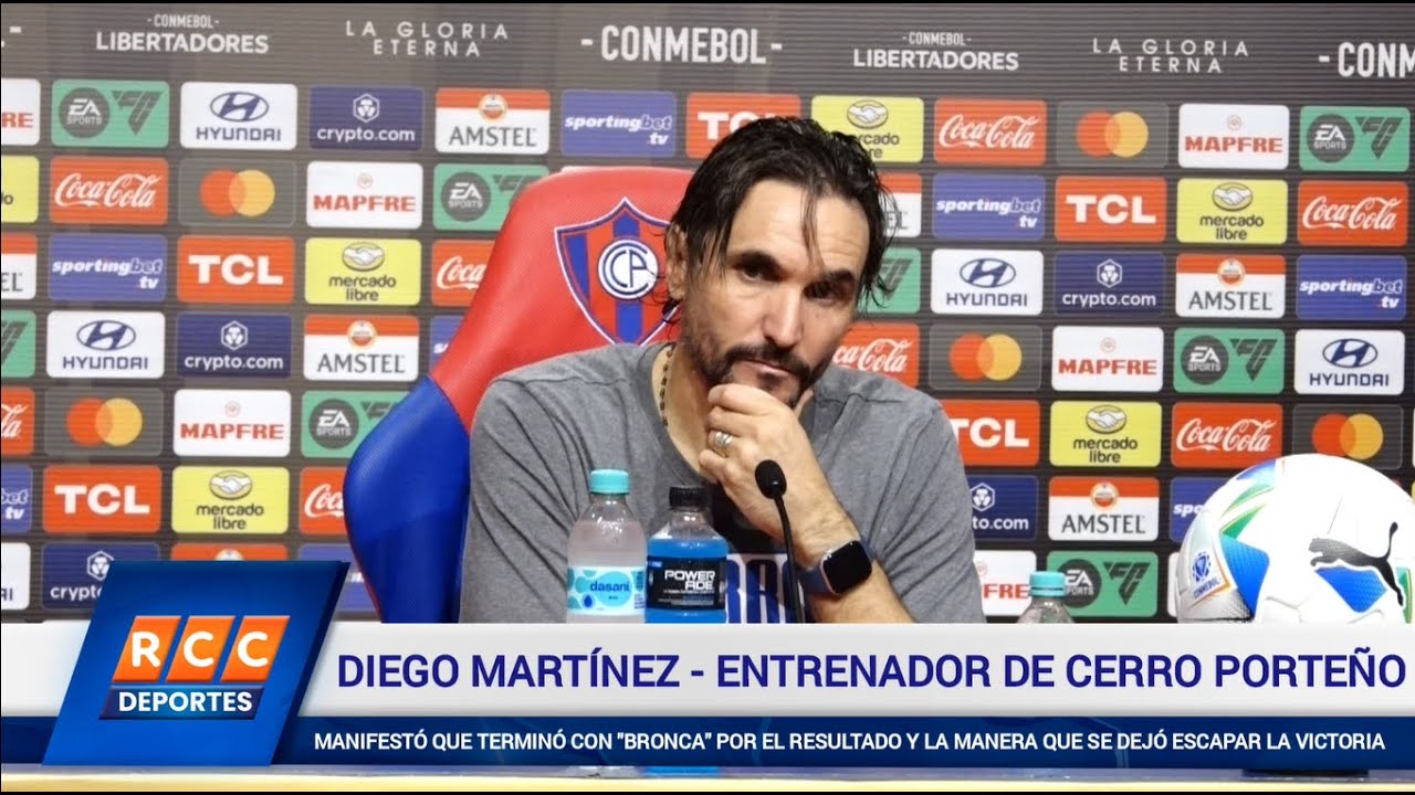 Video: Palabras del DT Diego Martínez – Cerro Porteño (2) vs. (2) Sporting Cristal
