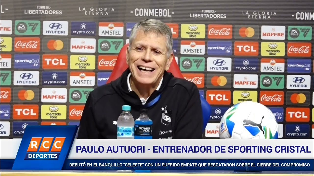 Video: Palabras del DT Paulo Autuori – Cerro Porteño (2) vs. (2) Sporting Cristal