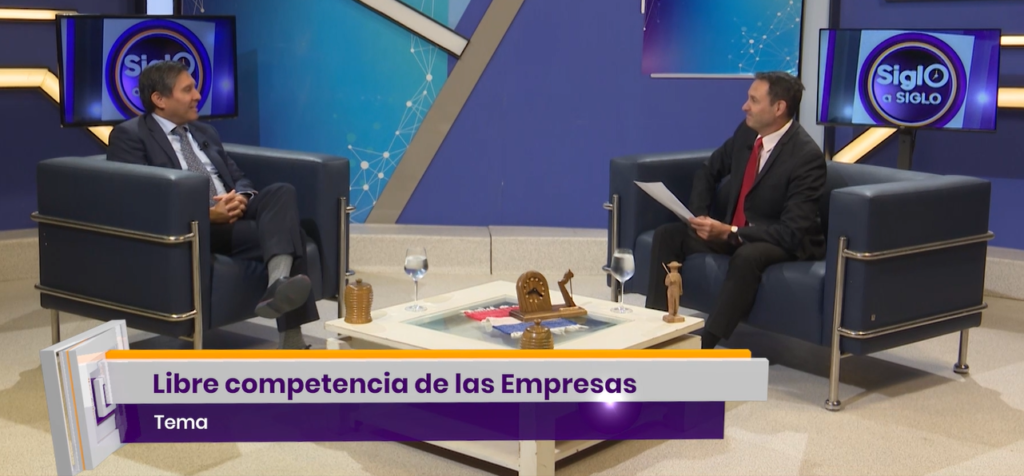 Siglo a Siglo abordará la libre competencia empresarial en el quehacer nacional