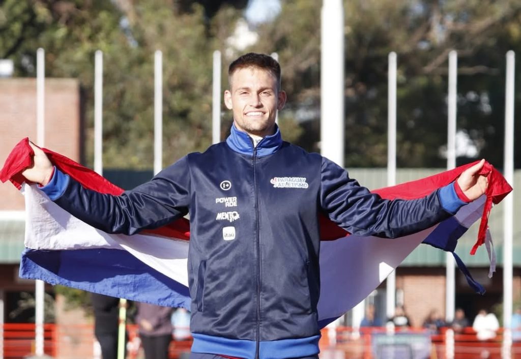 El joven prodigio chaqueño: Lars Flaming brilla con el bronce en el Sudamericano de Atletismo