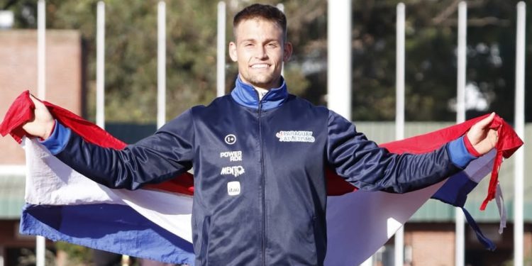 El joven prodigio chaqueño: Lars Flaming brilla con el bronce en el Sudamericano de Atletismo