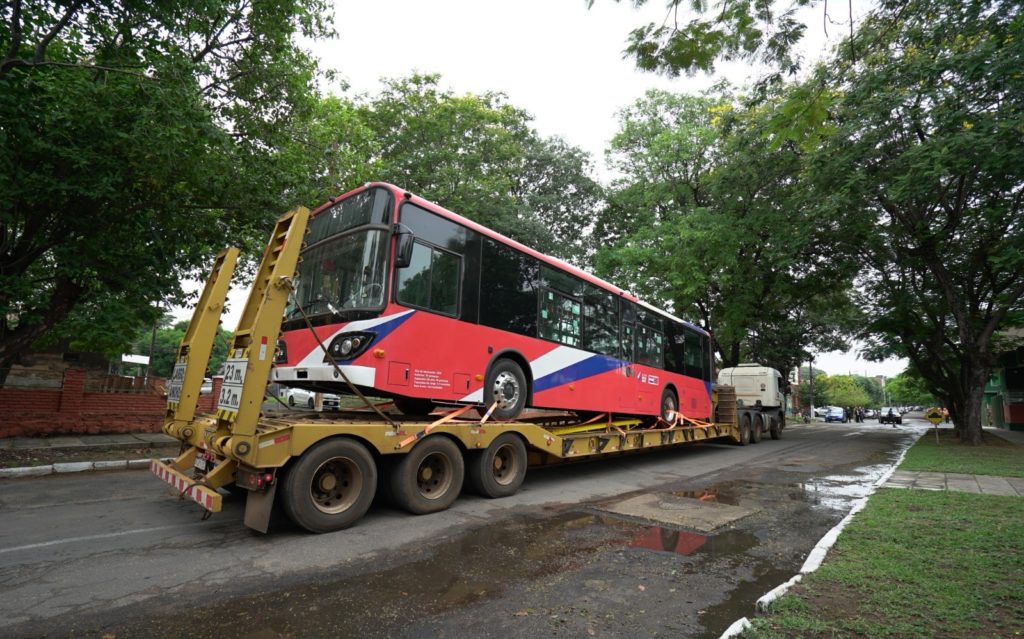 Los diez buses eléctricos donados por Taiwán serán sometidos a pruebas técnicas Los diez buses eléctricos donados por Taiwán serán sometidos a pruebas técnicas