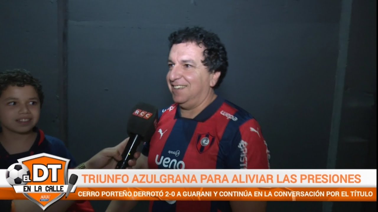 Video: DT en la calle (Hinchas azulgranas) – Guarani vs. Cerro Porteño – Fecha 18 – Torneo Apertura 2025