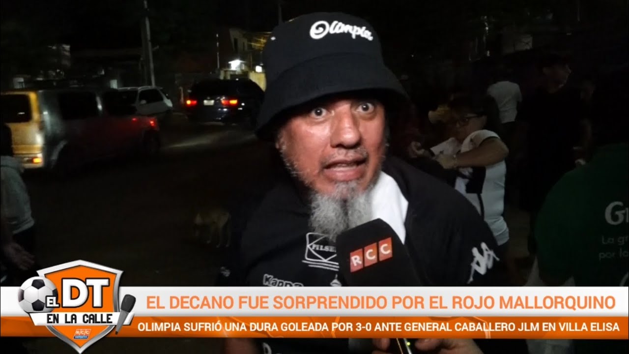 Video: DT en la calle – Olimpia (0) vs. (3) General Caballero JLM – Fecha 18 – Torneo Apertura 2025