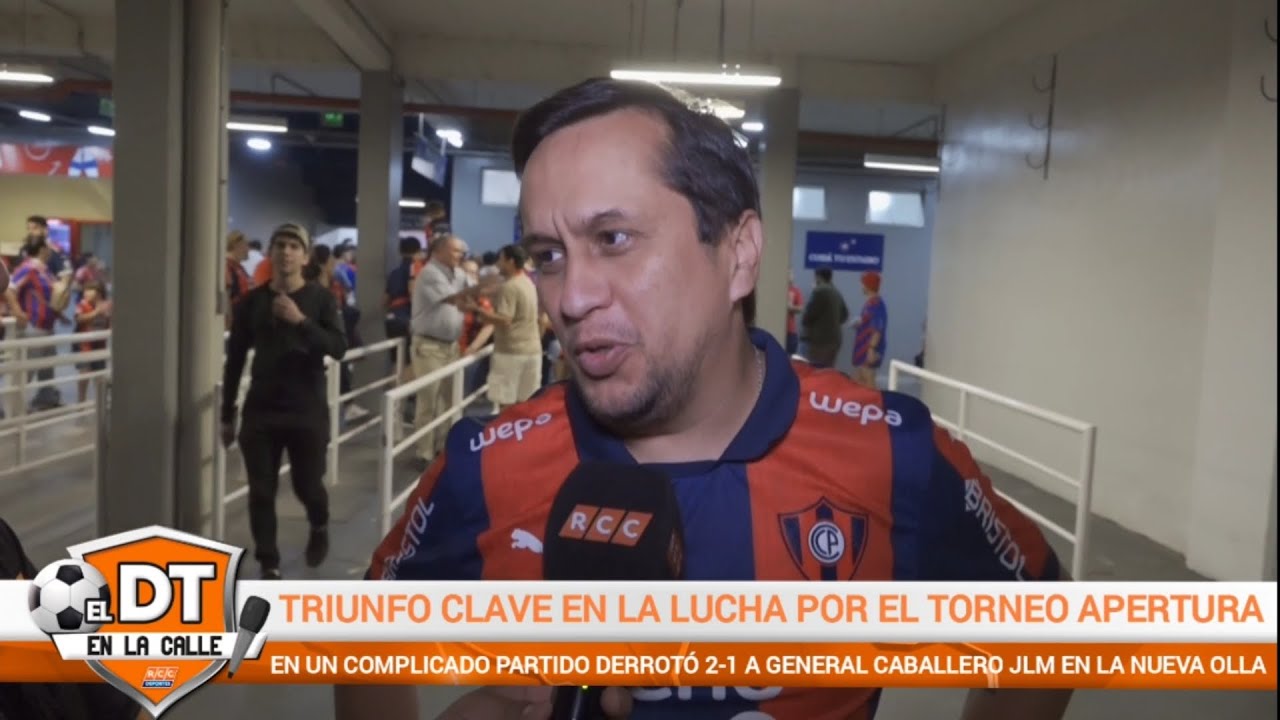 Video: DT en la calle – Cerro Porteño (2) vs. (1) General Caballero JLM – Fecha 19 – Torneo Apertura 2025