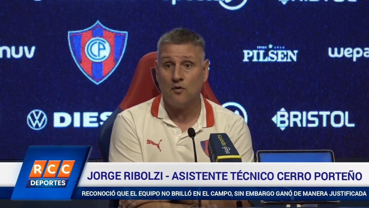 Video: Palabras del asistente técnico Jorge Ribolzi – Cerro Porteño (2) vs. (1) General Caballero JLM