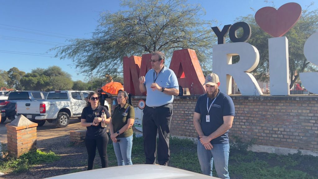 Posibles oferentes visitaron el terreno donde se construirá el futuro Hospital General del Chaco