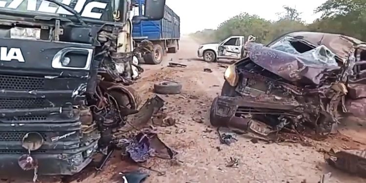 Aparatoso accidente en el Chaco dejó una víctima en estado delicado