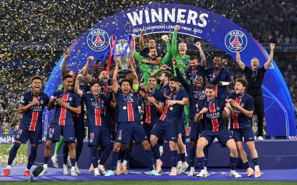 Goleada para la historia: PSG conquista su primera Champions con una exhibición inolvidable Goleada para la historia: PSG conquista su primera Champions con una exhibición inolvidable