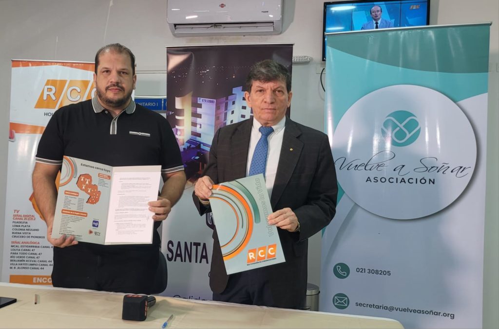 Grupo Vuelve a Soñar y Sanatorio Santa Bárbara firman convenio para fortalecer impacto social y sanitario