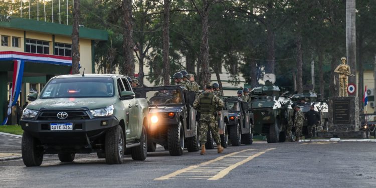 Paraguay despliega 5.000 efectivos para garantizar la seguridad del 75° Congreso de la FIFA en Asunción Paraguay despliega 5.000 efectivos para garantizar la seguridad del 75° Congreso de la FIFA en Asunción