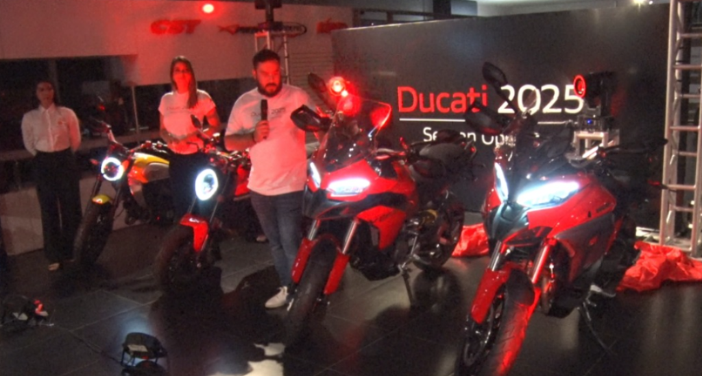 Ducati Paraguay inaugura la temporada con el lanzamiento de sus modelos 2025 Ducati Paraguay inaugura la temporada con el lanzamiento de sus modelos 2025