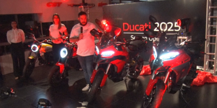 Ducati Paraguay inaugura la temporada con el lanzamiento de sus modelos 2025 Ducati Paraguay inaugura la temporada con el lanzamiento de sus modelos 2025