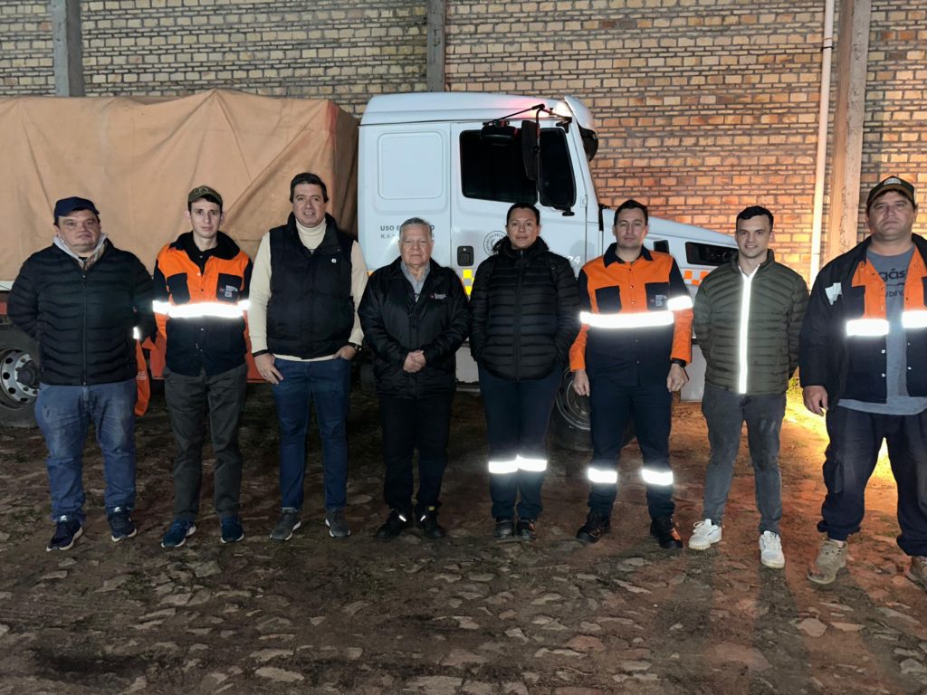 Enviaron más de 50 mil kilos de alimentos a Fuerte Olimpo y Bahía Negra