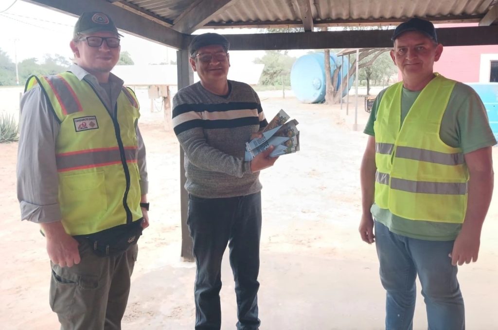 MOPC refuerza vínculos con comunidades del Chaco en el marco de la ruta PY15