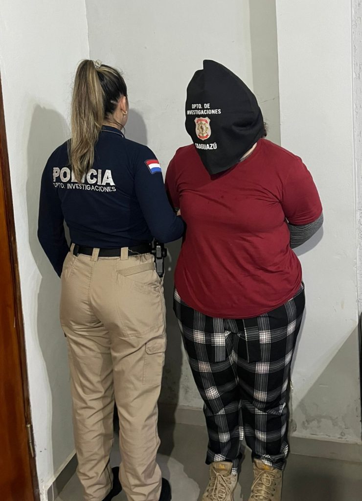 Detienen a joven vinculada al feminicidio de María Fernanda Benítez en Coronel Oviedo