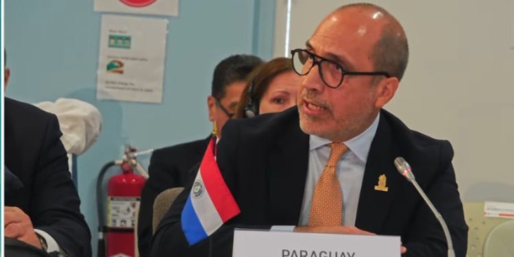 Paraguay pide firmeza democrática y respeto a la soberanía en la Asamblea de la OEA