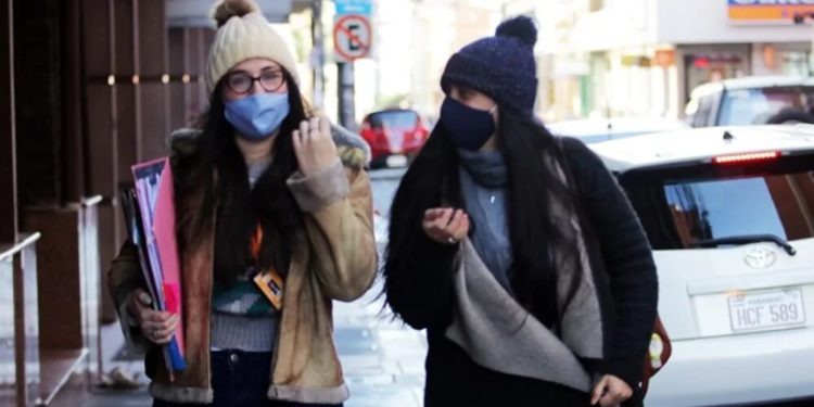 Marcado descenso en los valores de la temperatura Marcado descenso en los valores de la temperatura