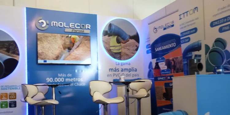 Molecor Paraná revoluciona la Expo Pioneros del Chaco con su tecnología de canalización de agua Molecor Paraná revoluciona la Expo Pioneros del Chaco con su tecnología de canalización de agua