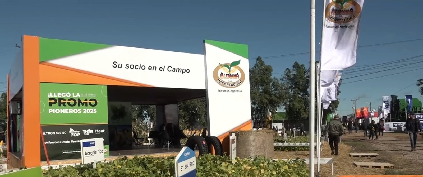 Importadora Alemana impulsa el desarrollo agrícola en la Expo Pioneros del Chaco