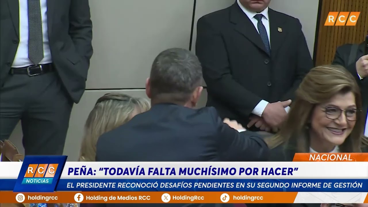 Video: Todavía falta muchísimo por hacer”, admitió Peña en su informe de gestión