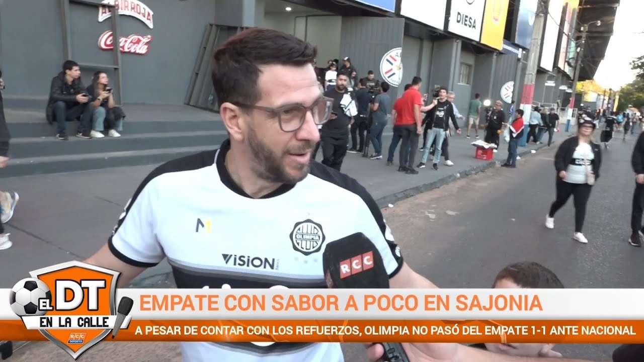 Video: DT en la calle: Olimpia (1) vs. (1) Nacional – Primera fecha – Torneo Clausura 2025