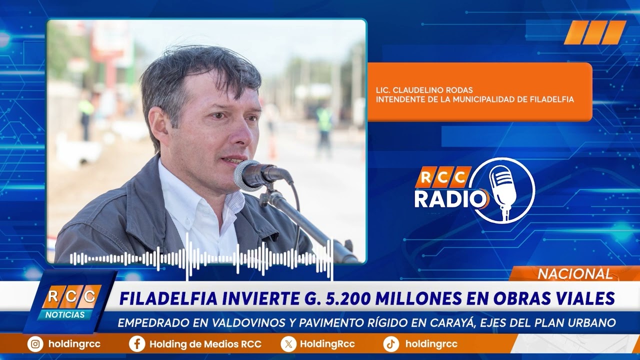 Video: Municipalidad de Filadelfia impulsa obras clave de empedrado con inversión de G. 5.200 millones