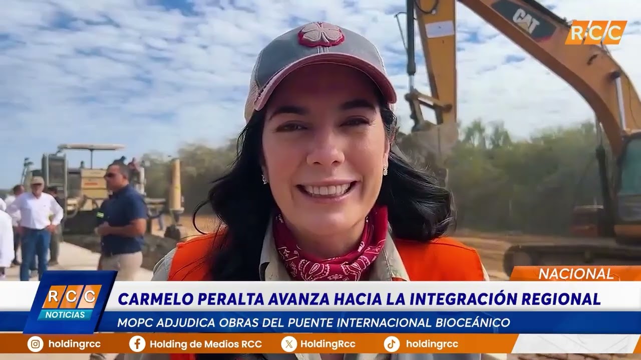 Video: Carmelo Peralta avanza hacia la integración regional con obras claves del Gobierno Nacional
