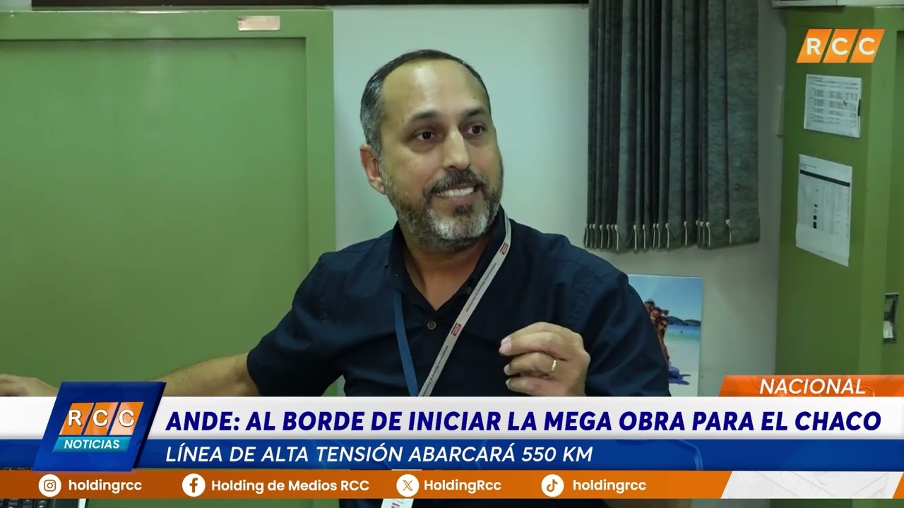 Video: ANDE avanza con ambicioso proyecto de línea de transmisión para el Chaco