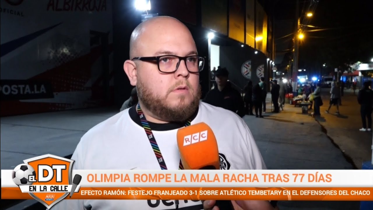 Video: DT en la calle: Olimpia (3) vs. (1) Atlético Tembetary – Fecha 3 – Torneo Clausura 2025