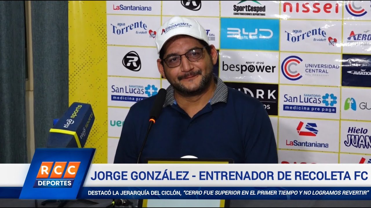 Video: Recoleta FC (1) vs. (3) Cerro Porteno – Torneo Clausura – Fecha 4 – Palabras del DT Jorge Gonzalez