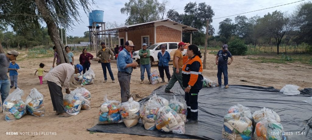 Más de 6.000 kilos de alimentos llegaron a Mcal. Estigarribia por parte de la SEN