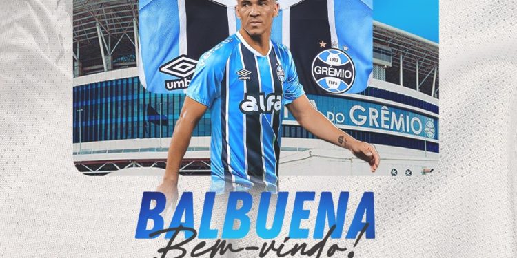 Fabián Balbuena fue presentado como nuevo futbolista de Gremio de Porto Alegre Fabián Balbuena fue presentado como nuevo futbolista de Gremio de Porto Alegre