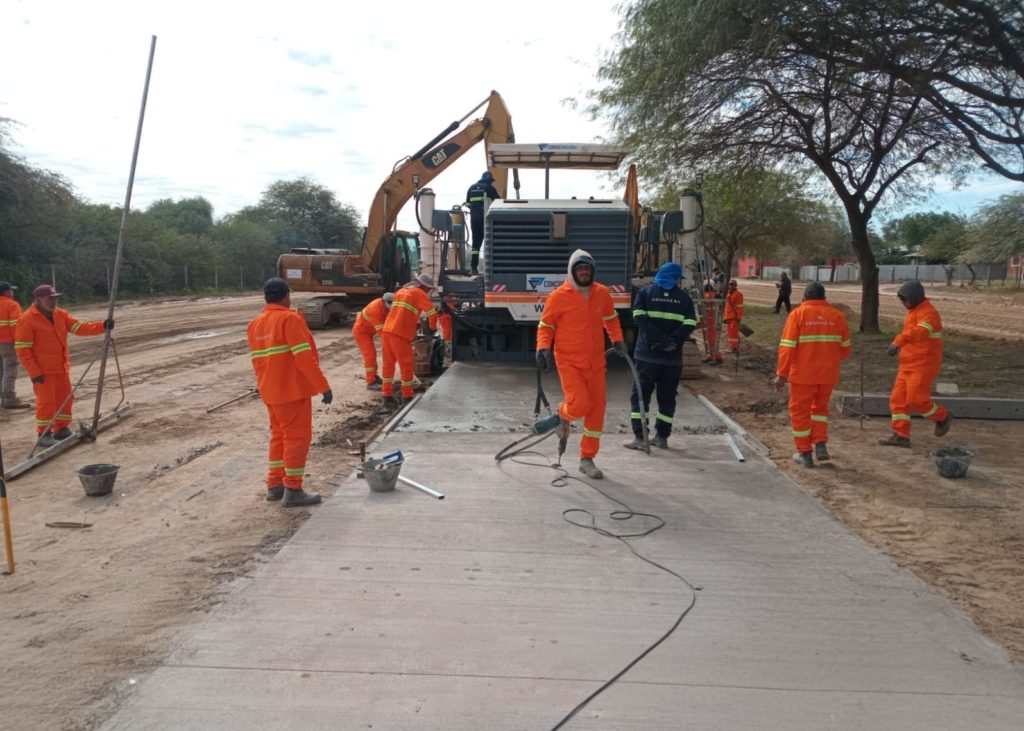 Varias calles de Mariscal Estigarribia serán pavimentadas con concreto hidráulico