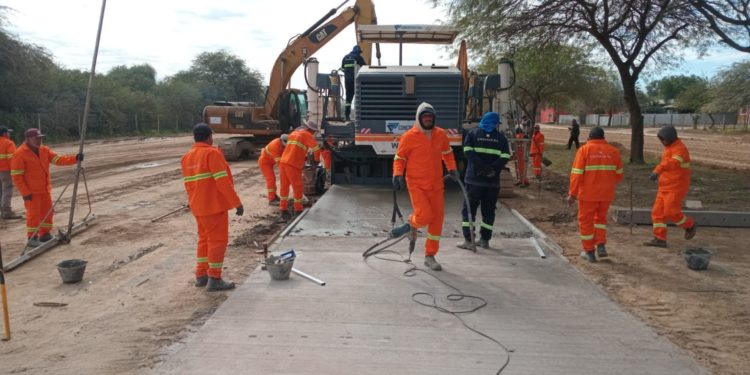 Varias calles de Mariscal Estigarribia serán pavimentadas con concreto hidráulico