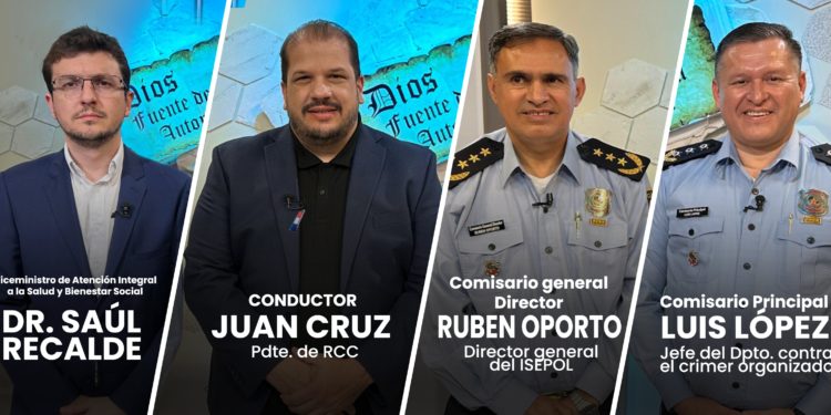 Salud pública, crimen organizado y formación policial: ejes que abordará “Salvando Vidas” por RCC