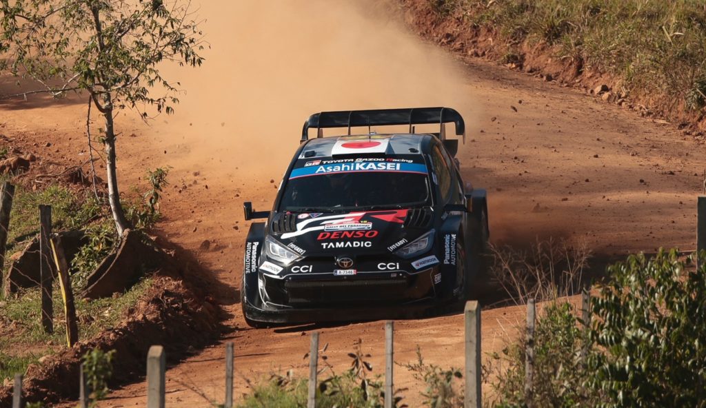 Takamoto Katsuta impuso autoridad en el Shakedown del Rally del Paraguay
