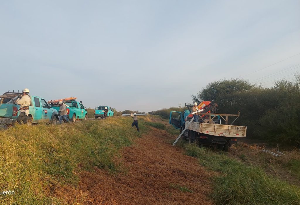 ANDE ejecutó trabajos en el Chaco para impulsar el desarrollo regional