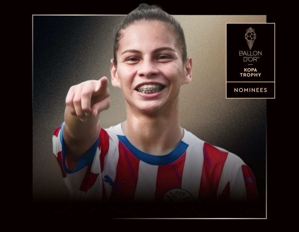Orgullo nacional: Claudia Martínez, primera paraguaya nominada al Balón de Oro Sub 21 Orgullo nacional: Claudia Martínez, primera paraguaya nominada al Balón de Oro Sub 21