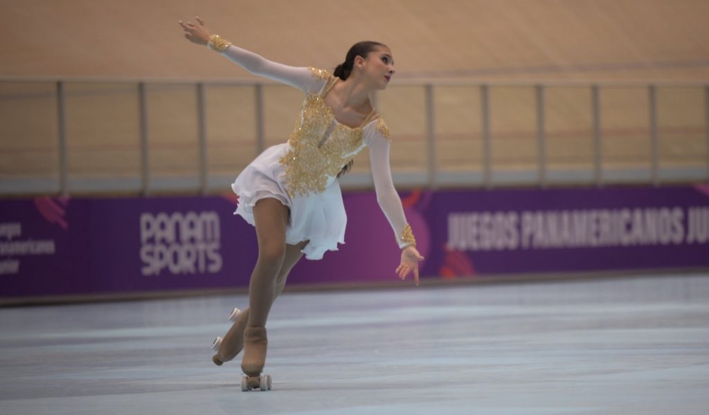 Paraguay suma su medalla número 21 de la mano de Paloma García en Patinaje Artístico